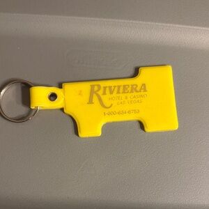 Vintage Riviera Bright Yellow Key Holder